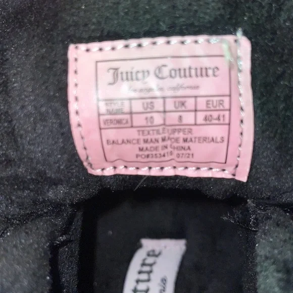 Juicy Couture Velcro closure Snow boots size 10 - Picture 6 of 6